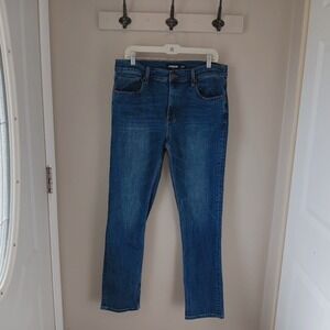 RSQ Slim Fit Jeans Mens 33x32 Medium Wash Blue Good Condition Denim